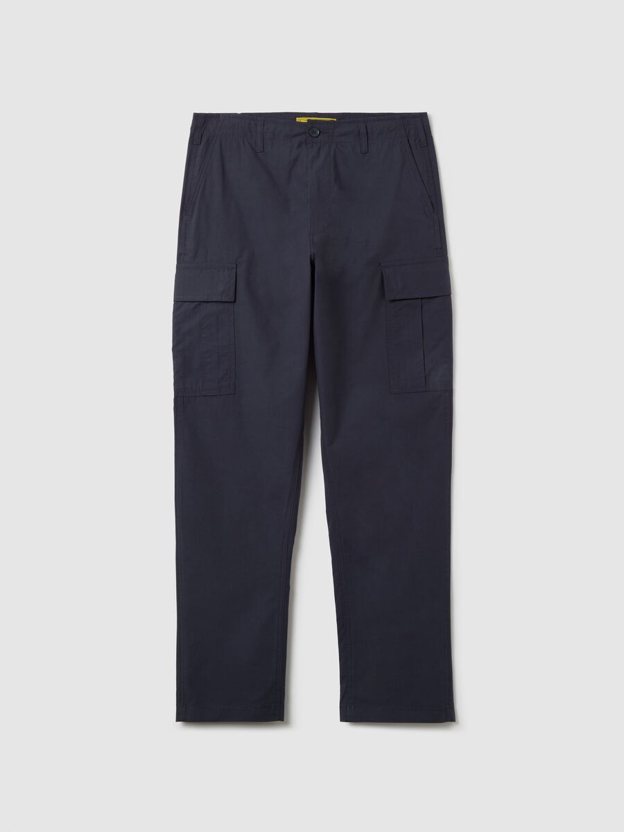 Cotton cargo trousers_4