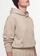 White cotton-blend hoodie sweatshirt, regular fit_4