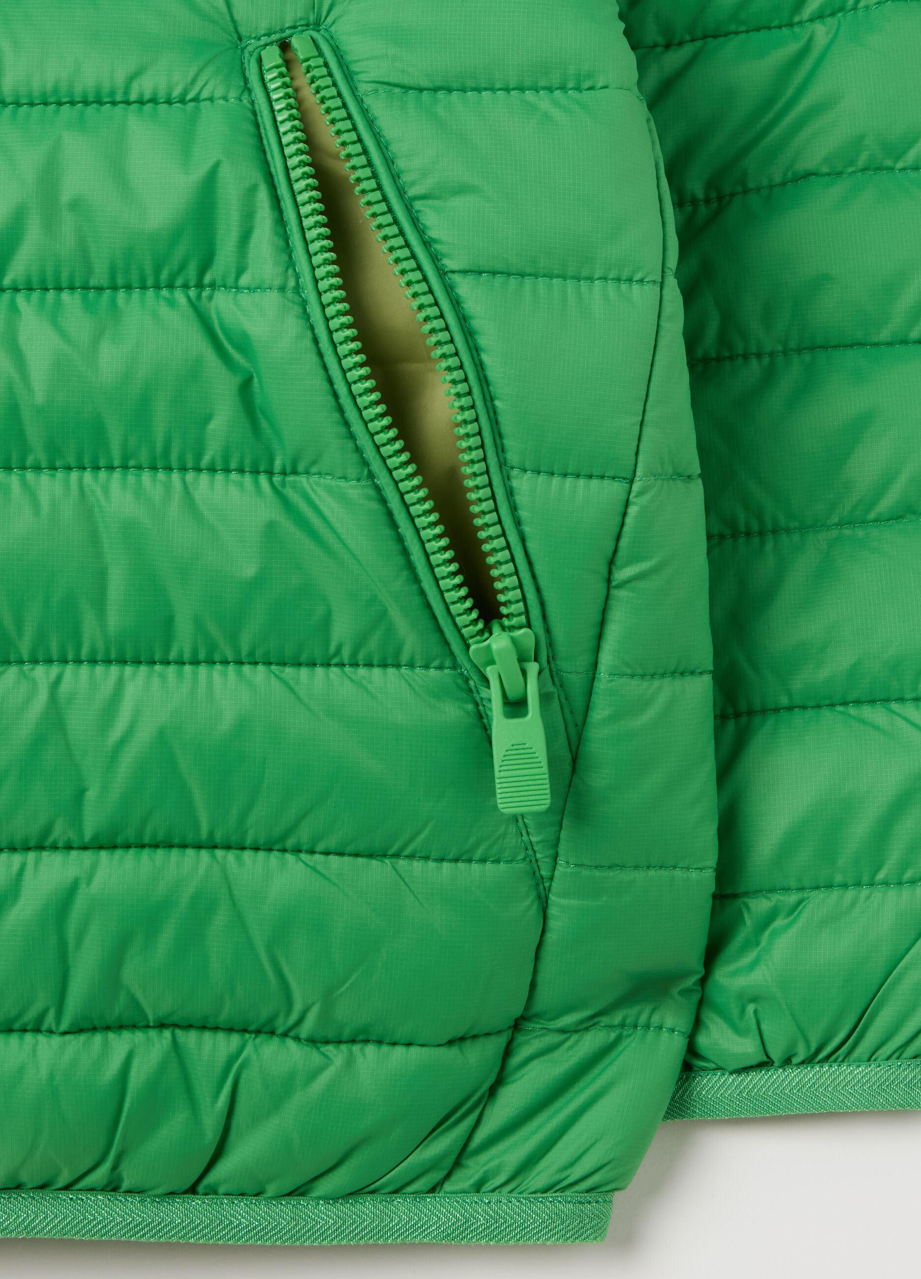 Ultralight down jacket with hood