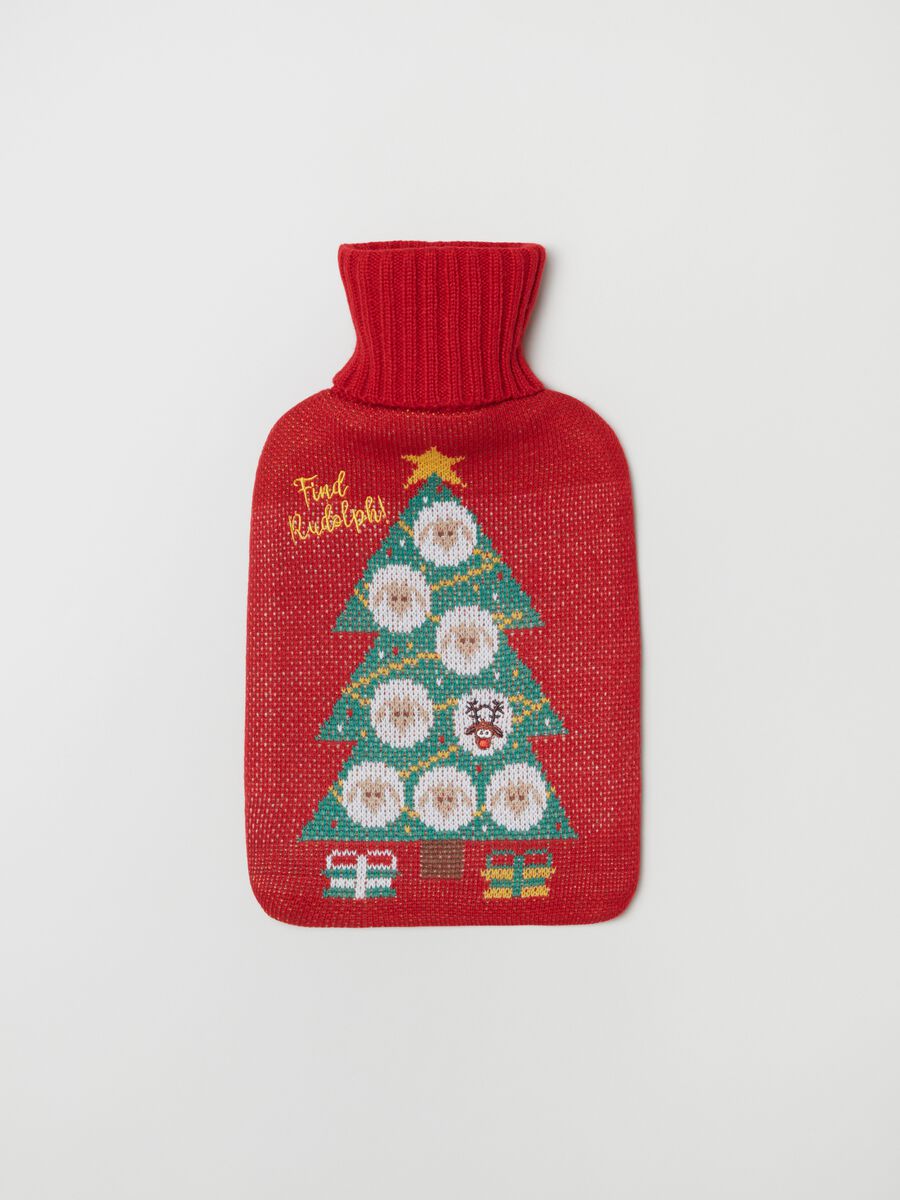 Borsa dell'acqua calda albero di Natale_0