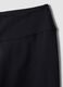 Leggings neri in tessuto elasticizzato traspirante a vita alta ALTAVIA STUDIO_7