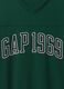 Green sports shirt with GAP 1969 logo_4