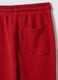 Red regular-fit joggers in pure organic cotton for boys_3