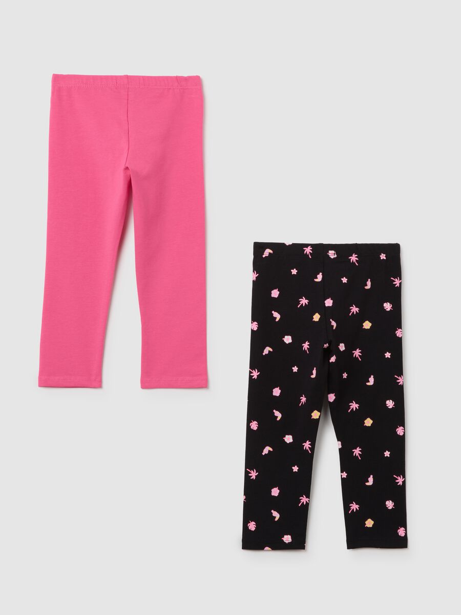 OVS Kids Stretch Cotton Leggings_1