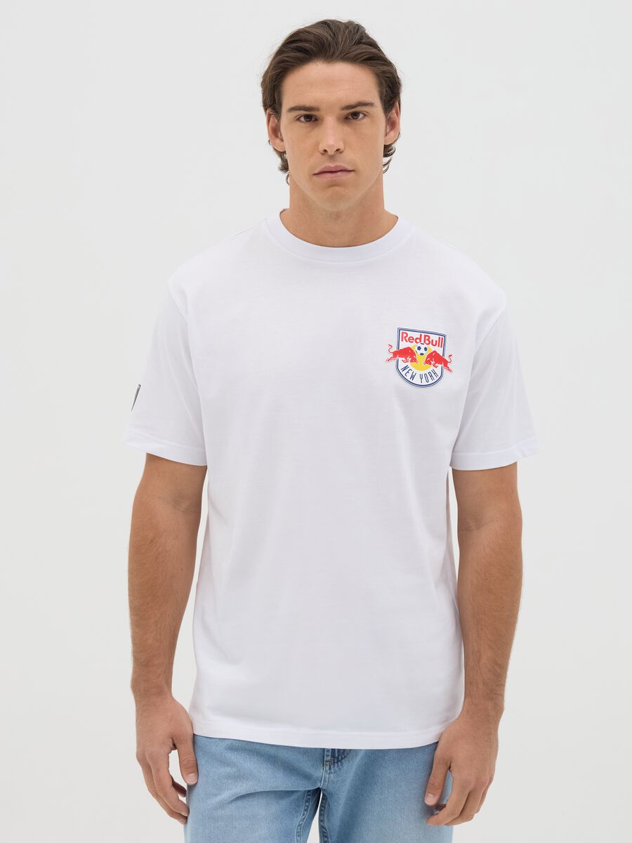 Red Bull New York white T-shirt in cotton_0