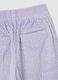 Girls' purple wide leg trousers_3