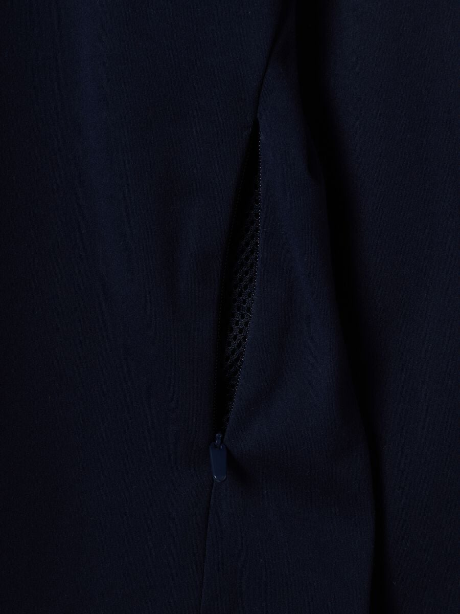 Full-zip blu fitted in tessuto elasticizzato ALTAVIA STUDIO_9