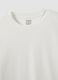 T-shirt bianca a maniche lunghe in puro cotone organico con girocollo_1