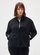Black Mixed Regular Fit Jacket_0
