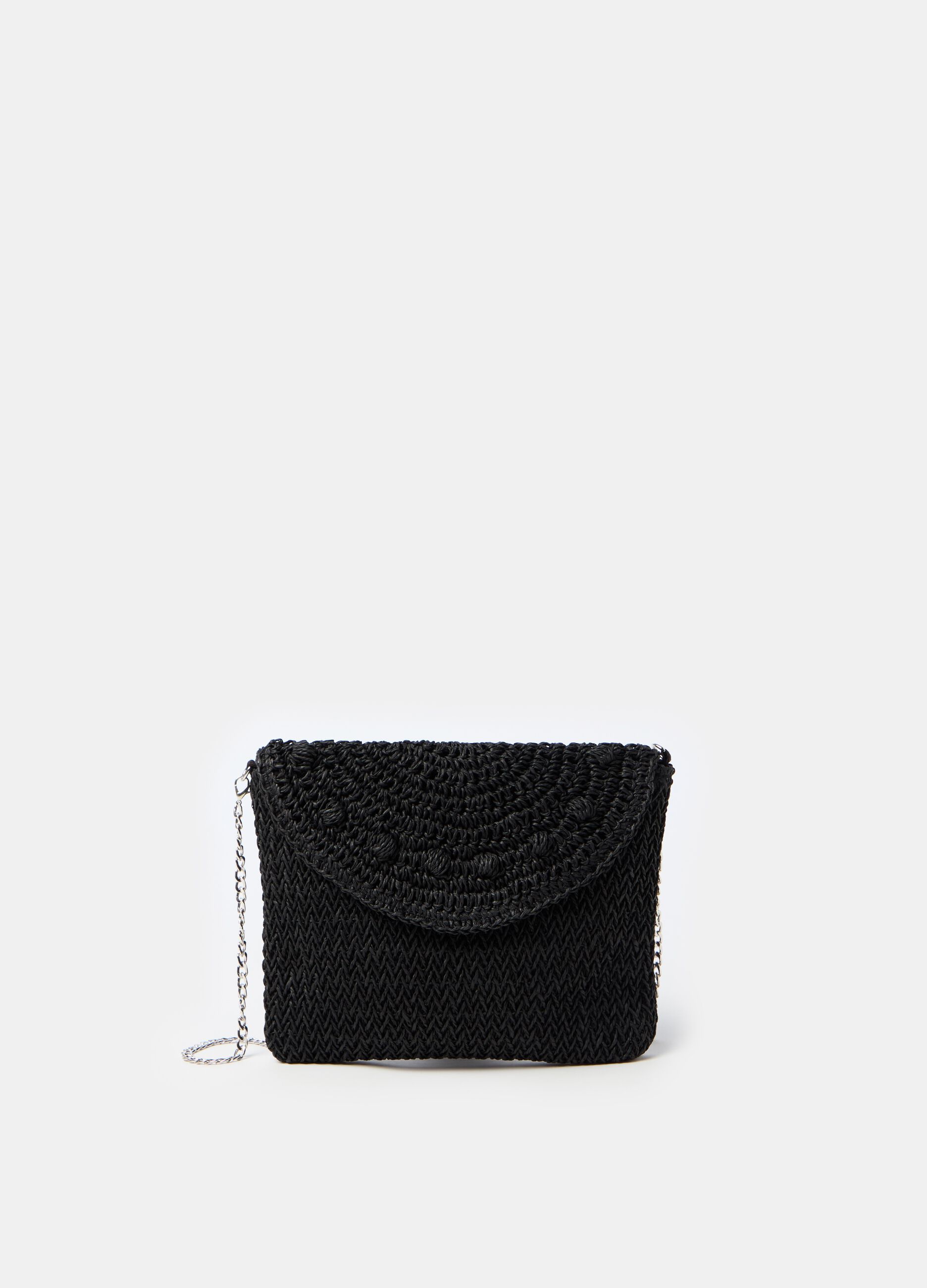 Ovs Borsa in rafia con tracolla