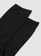 Long black stretch viscose socks_1