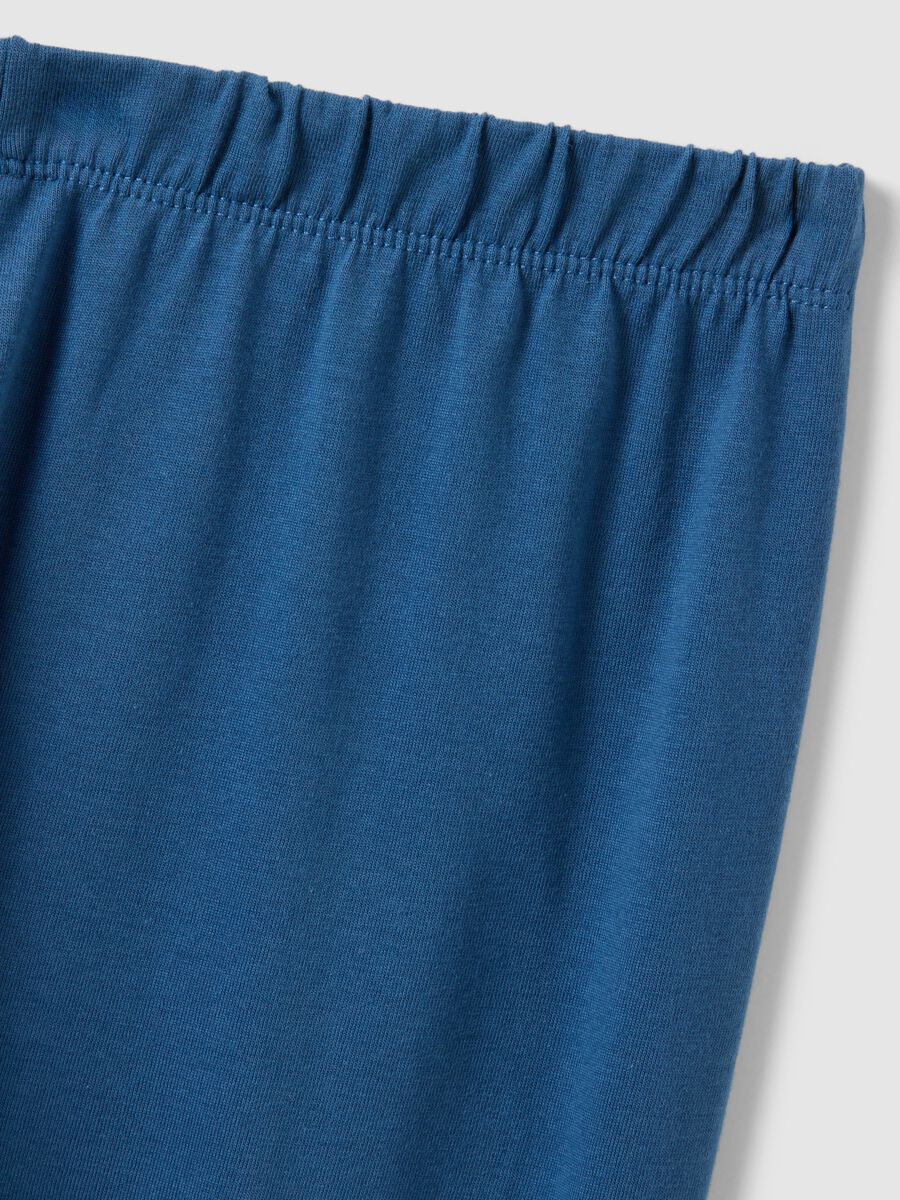 Pigiama in puro cotone multicolor da ragazzo regular fit con stampa_3