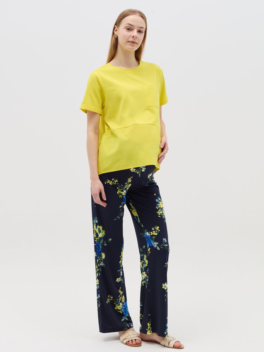 Maternity T-shirt with pocket_0