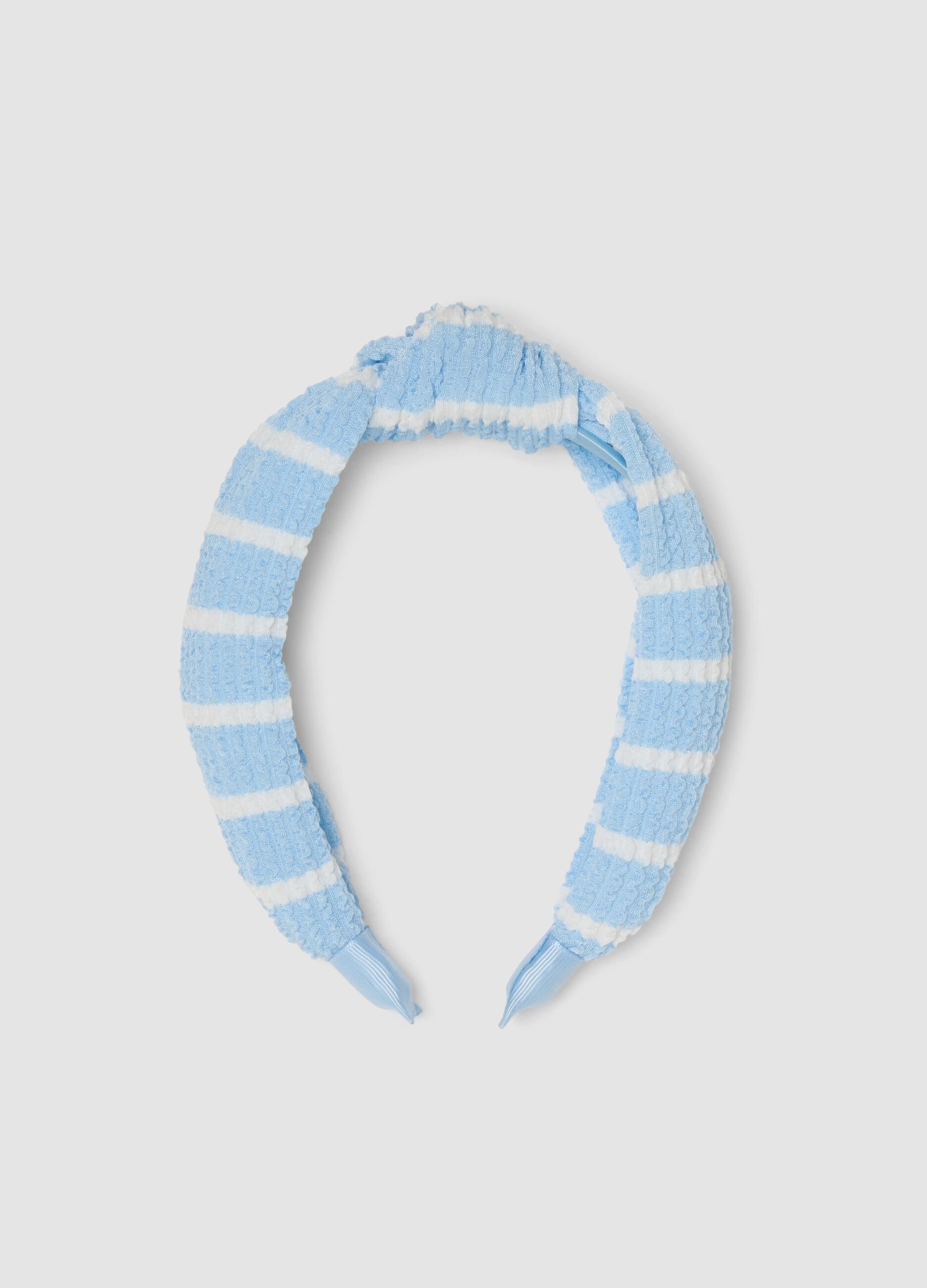 Multicolour striped hairband