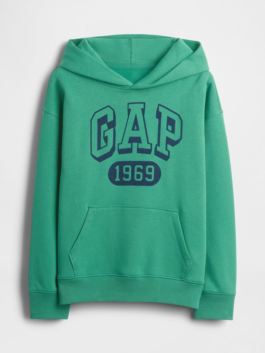 Felpa con logo GAP e cappuccio_3
