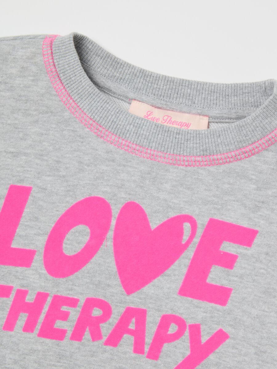 Grey Sweatshirt for Girls_2