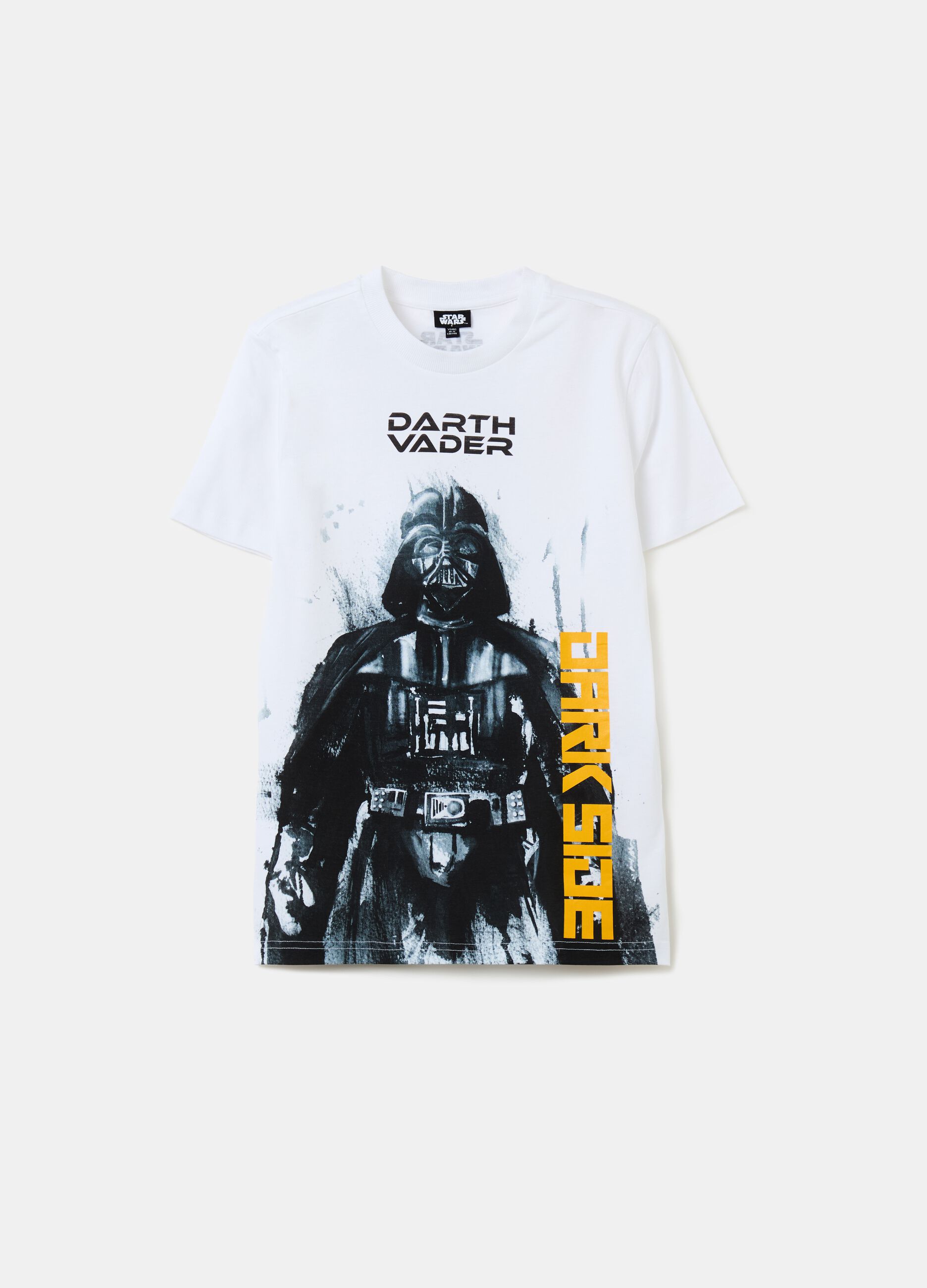 T-shirt in cotone con stampa Darth Vader