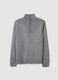 Grey Regular Fit Jumper_4