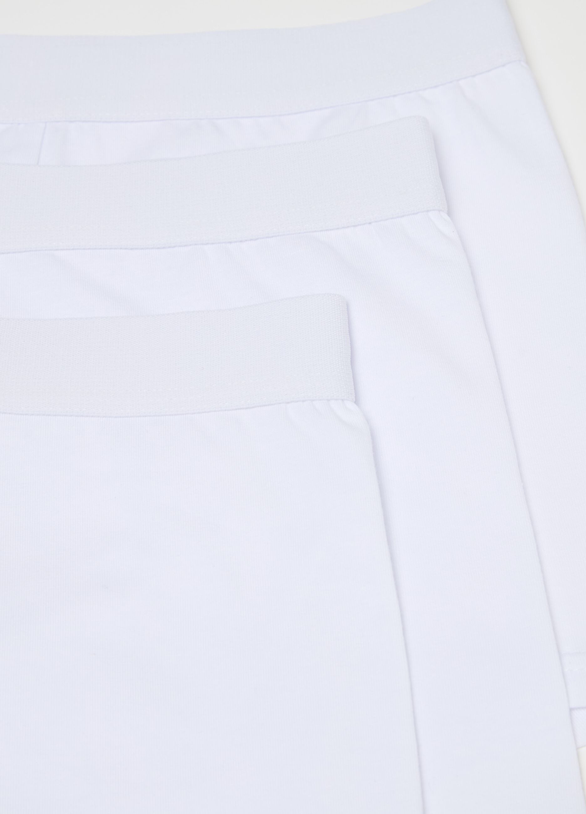 Three-pack boxer shorts in stretch organic cotton