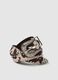Belt with buckle and animal print_2