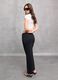 Ribbed Long Skirt Black_3