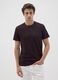 Brown pure cotton regular fit T-shirt_0