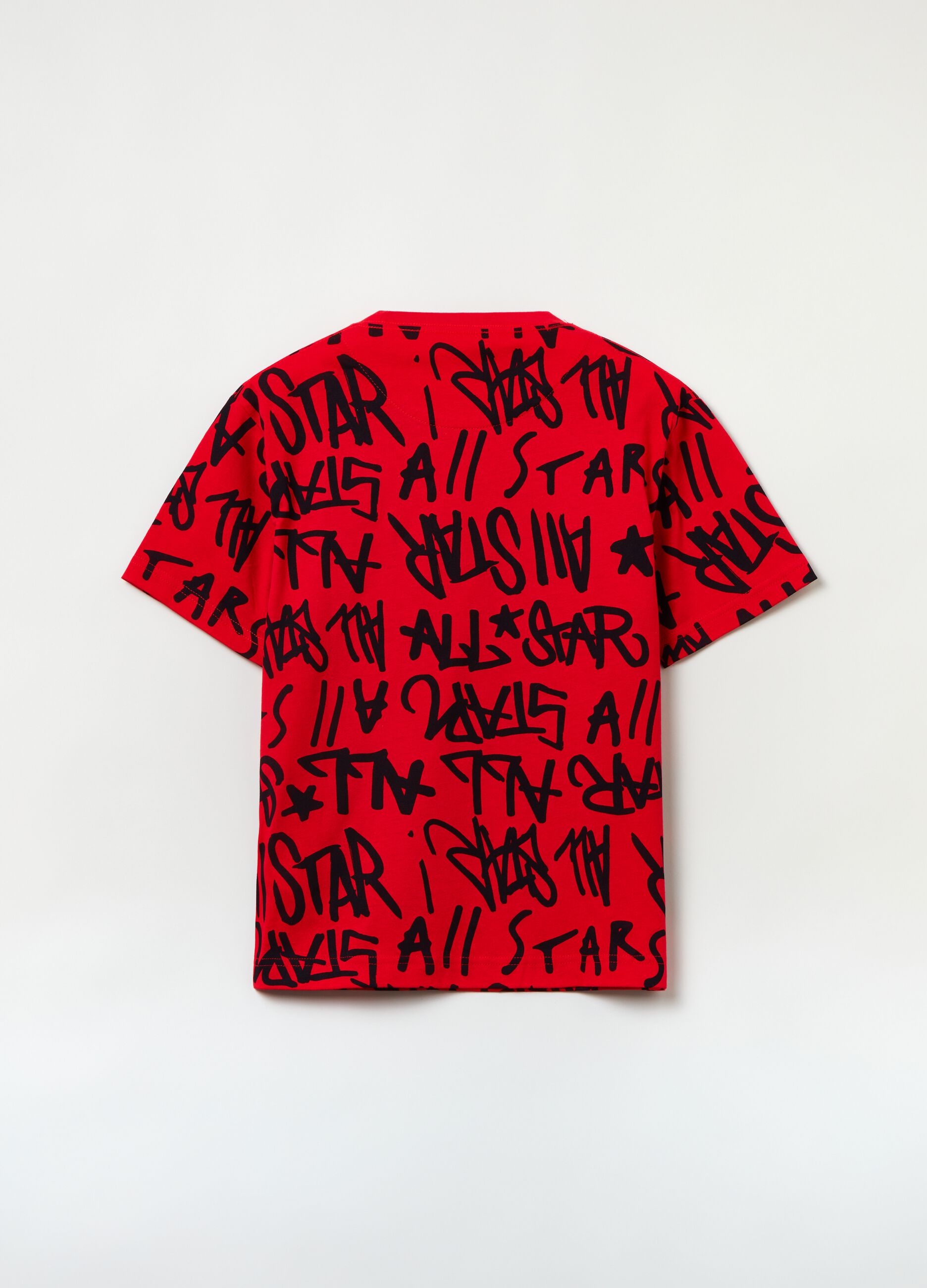 T-shirt with all-over All Star print