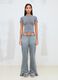 Flared Sweatpants in Vintage Grey_4