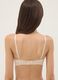 Reggiseno a triangolo beige con imbottitura rimovibile in tessuto elasticizzato_2
