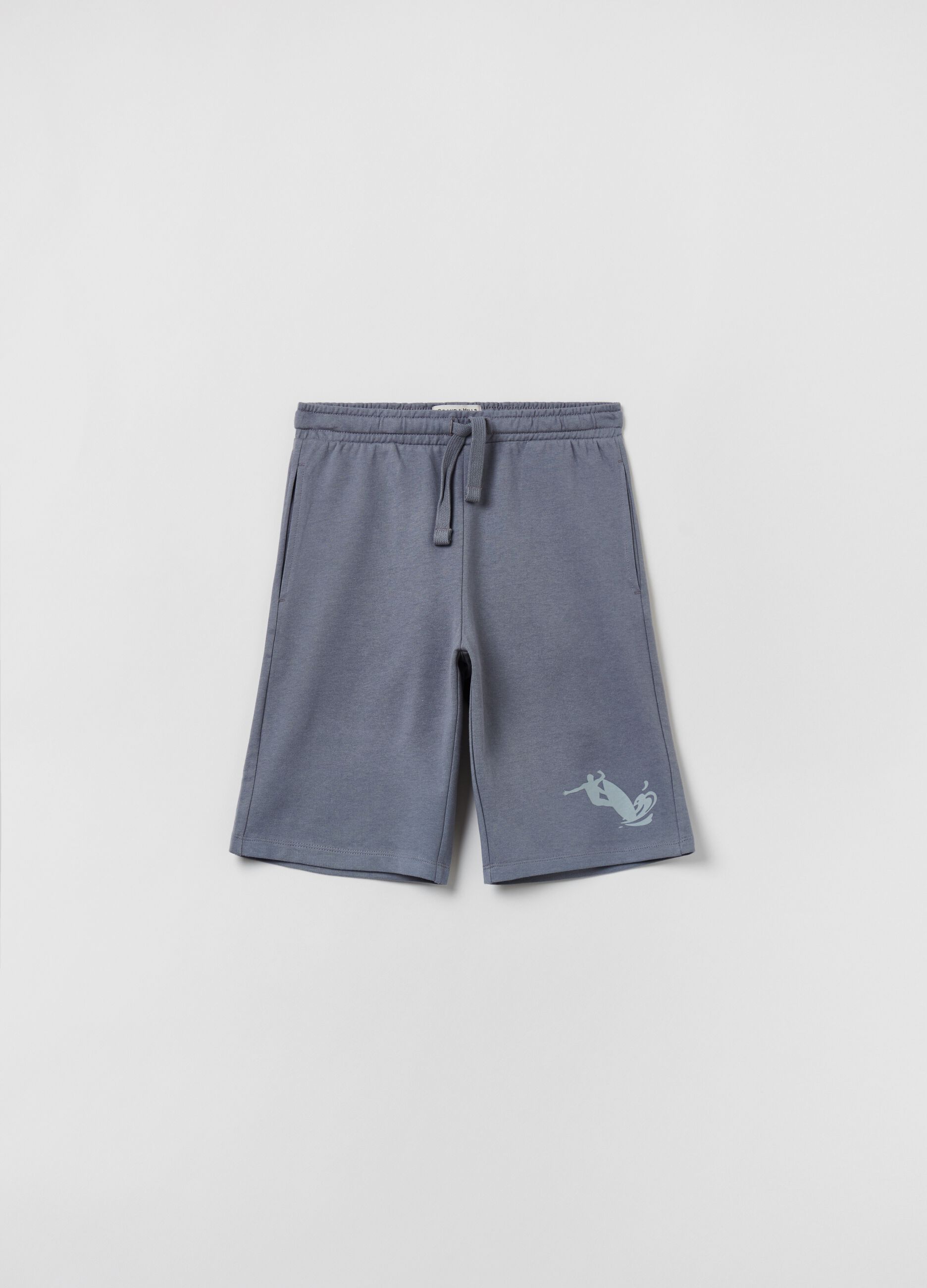 Bermuda jogger in French Terry Grand&Hills_0