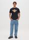 Black pure cotton T-shirt with Hard Rock Cafe print_1