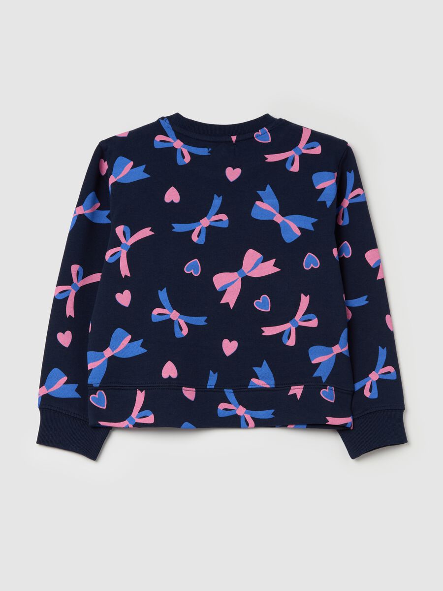 French terry sweatshirt with print_1
