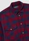 Multicolour pure cotton flannel shirt regular fit_5