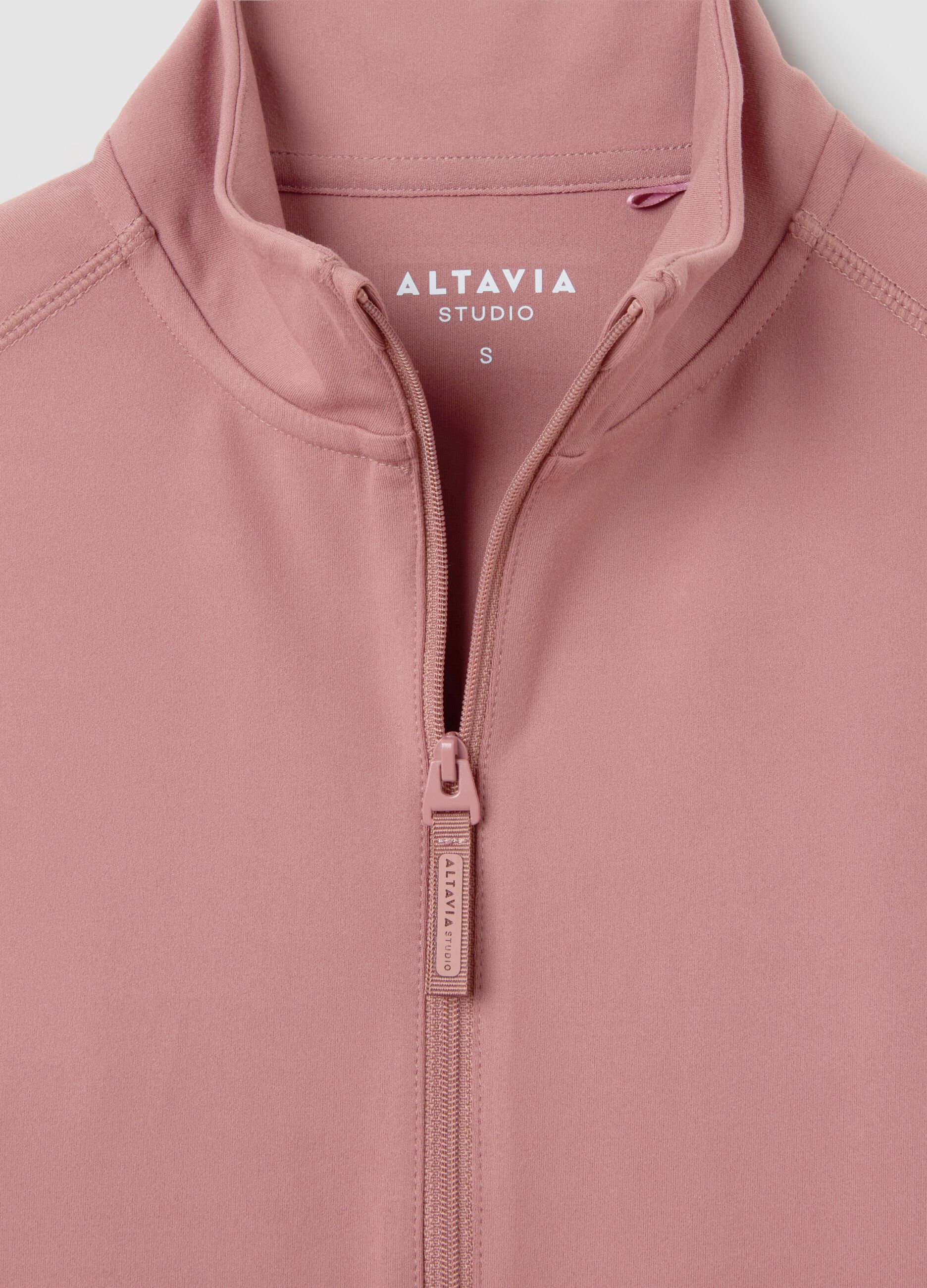 Full-zip Sports Jacket in Stretch Fabric ALTAVIA STUDIO