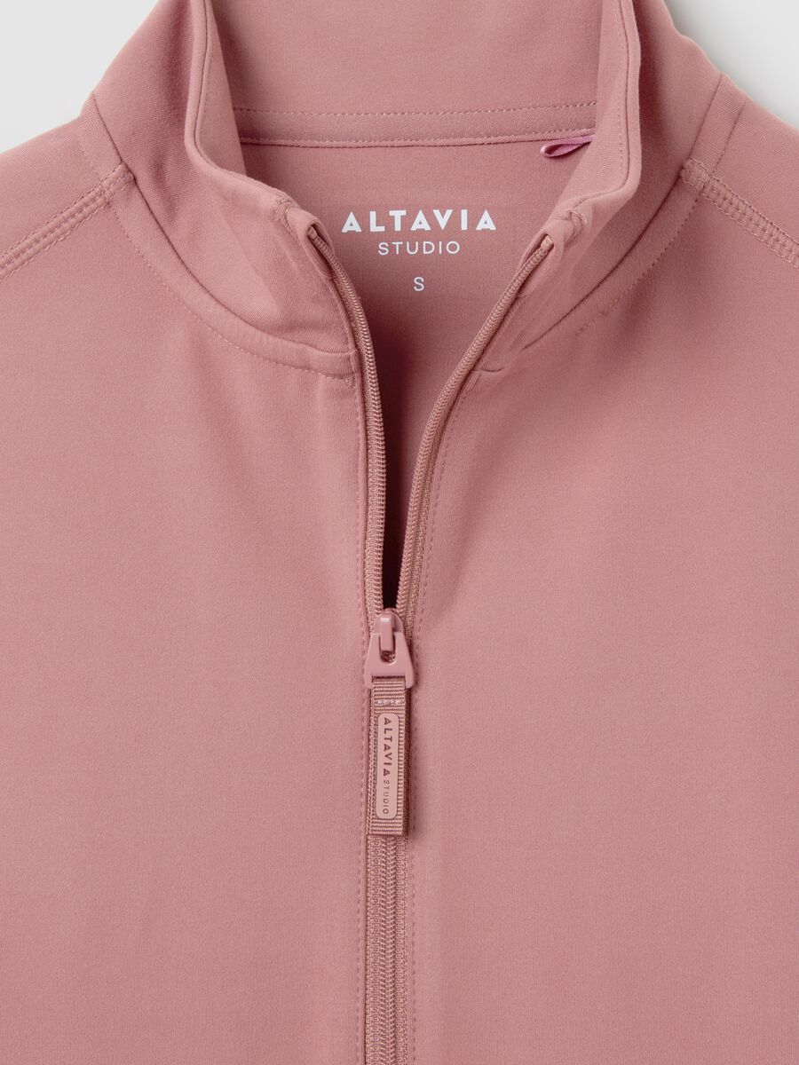 Full-zip Sports Jacket in Stretch Fabric ALTAVIA STUDIO_5