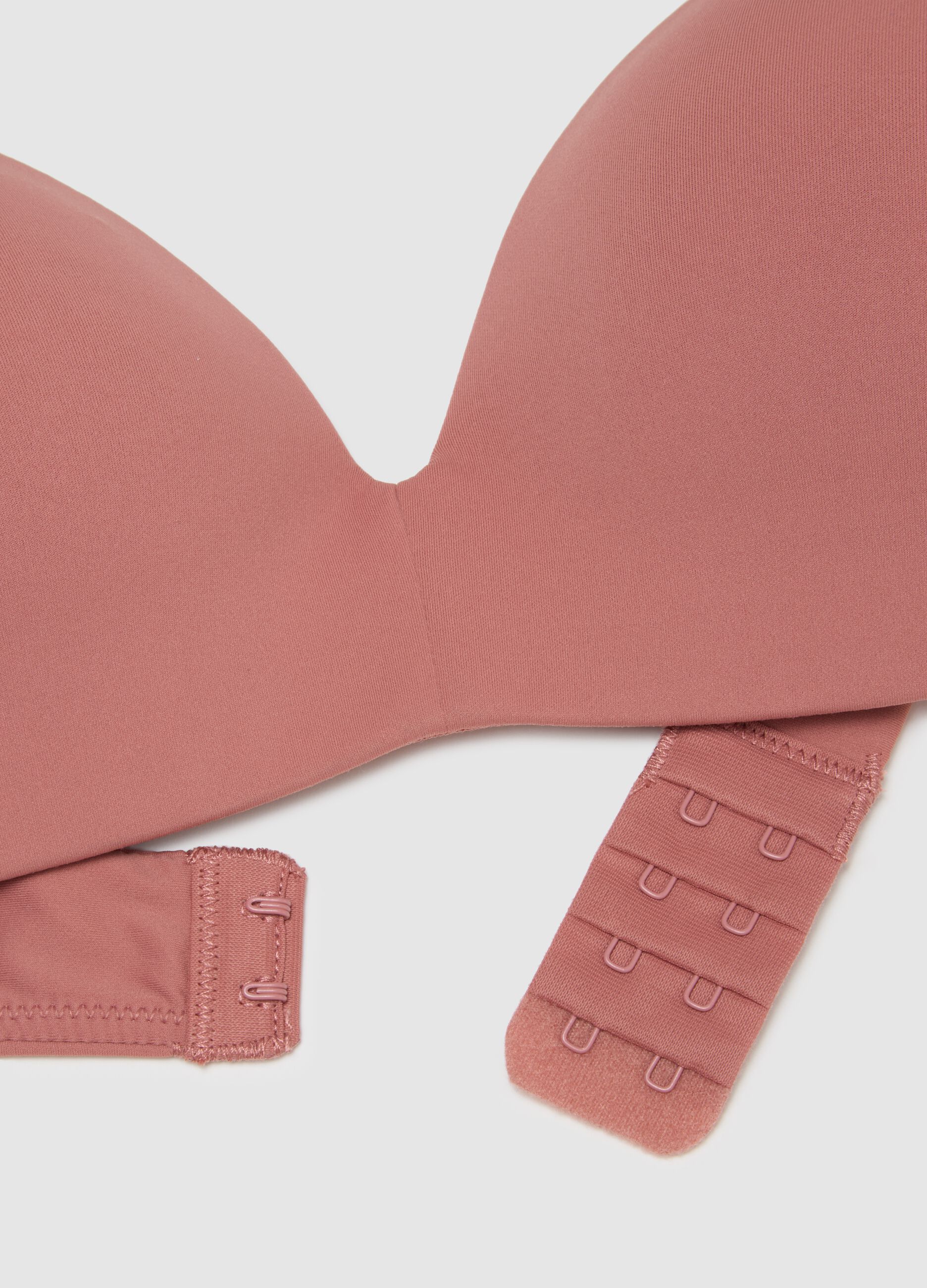 Pink Stretch Blend Bra