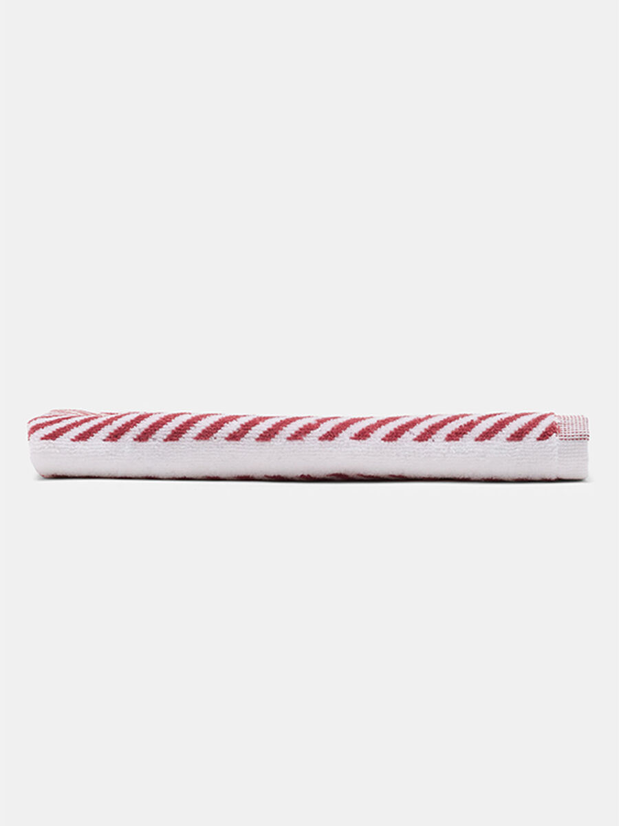 Striped guest towel in cotton_1