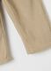 Beige Regular Fit Baby Trousers_3