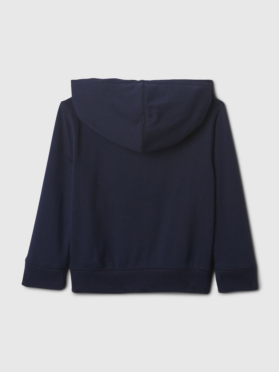 Full-zip hoodie with embroidered logo_1