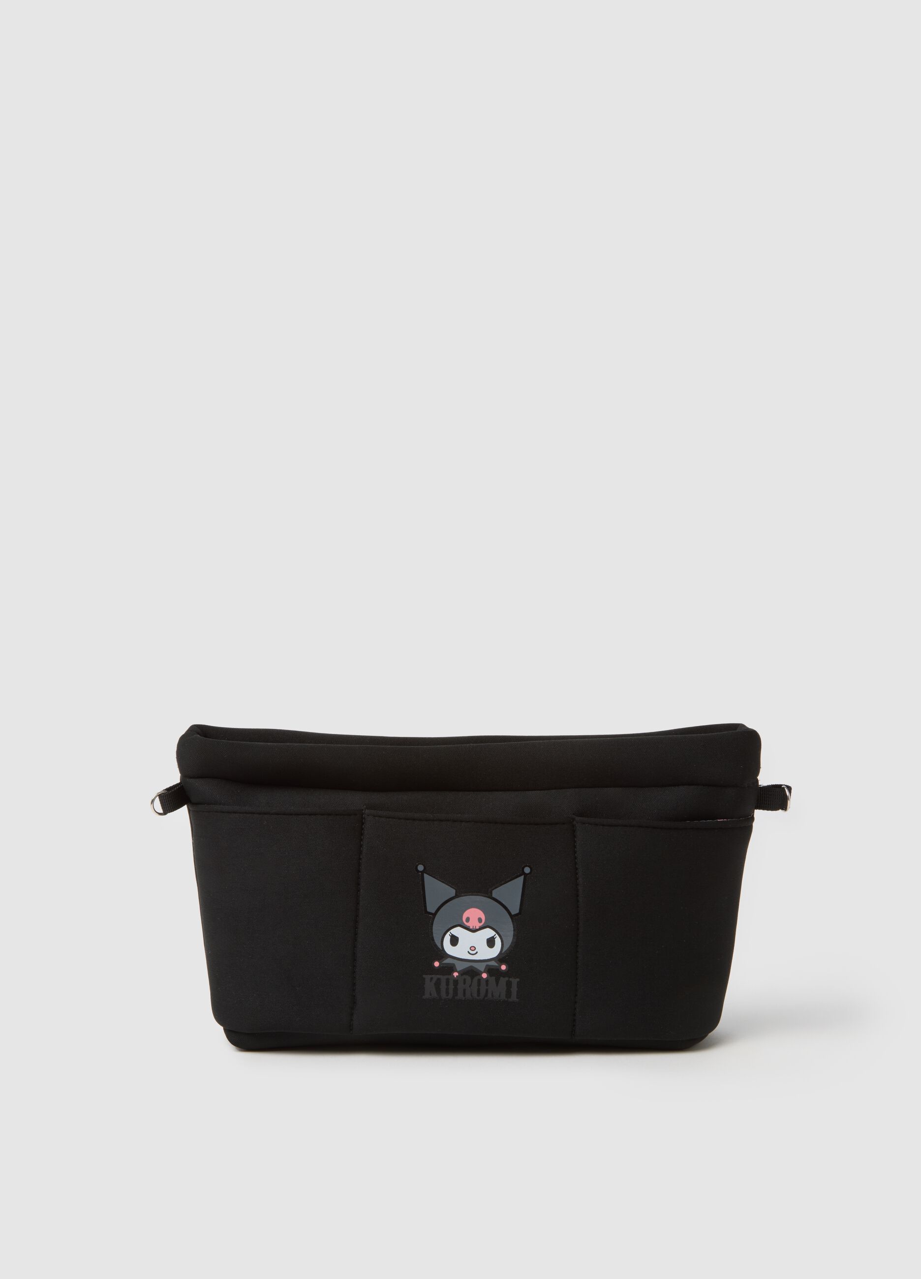 Black Kuromi Graphic Girl's Bag