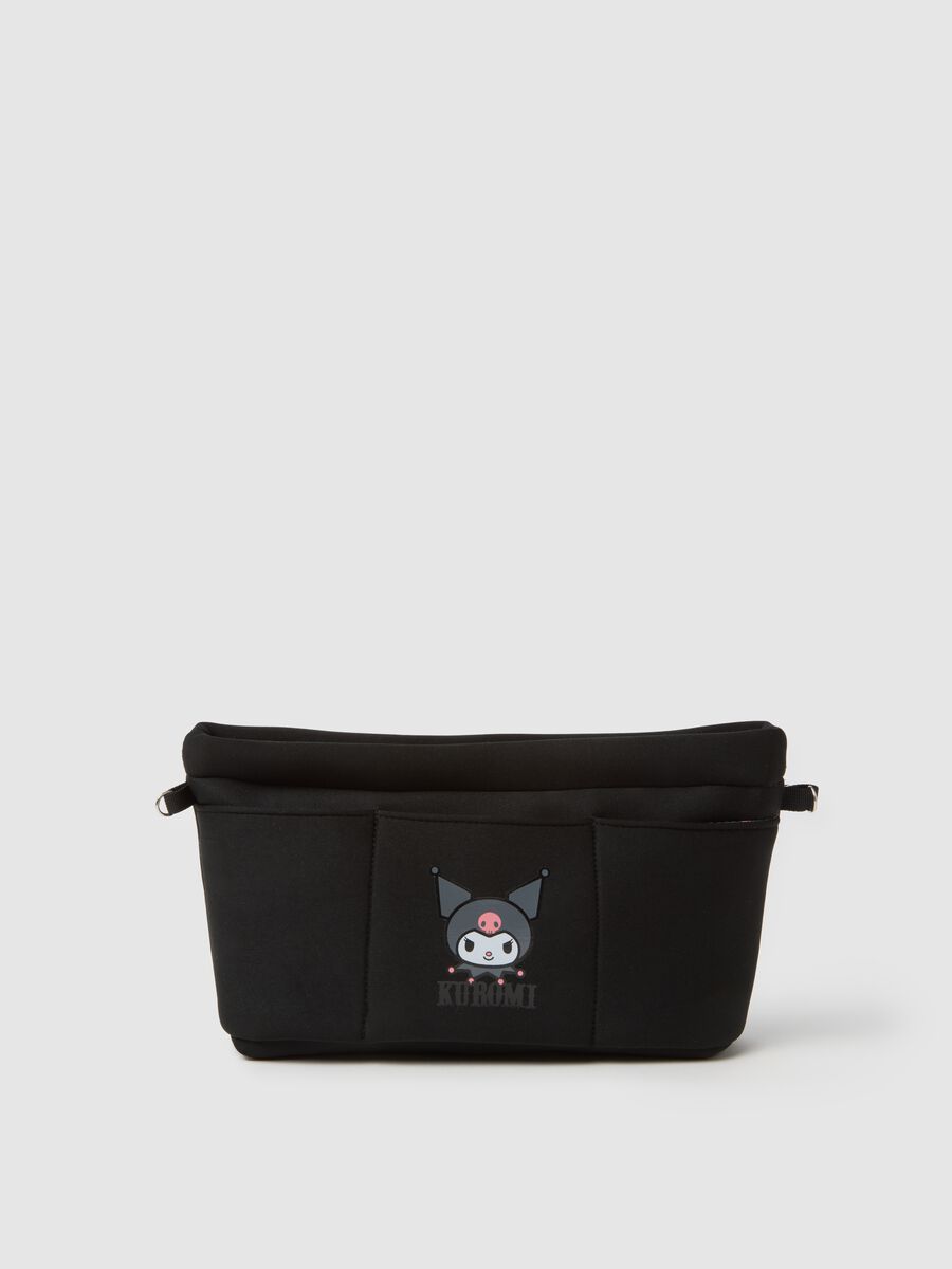 Black Kuromi Graphic Girl's Bag_0