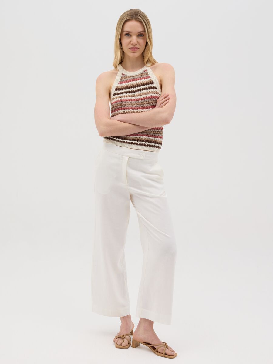OVS Multicolor Stripe Knit Top_1