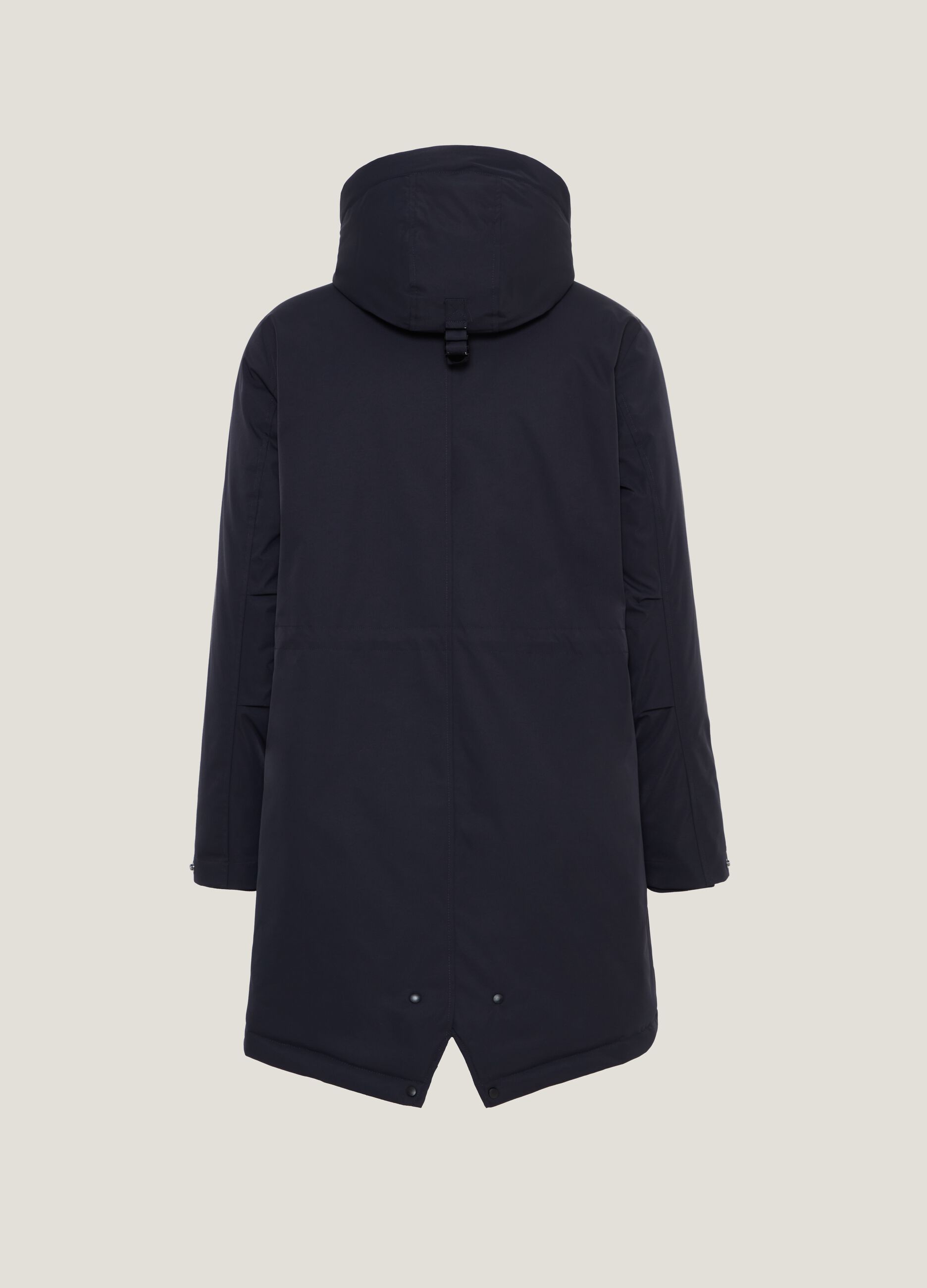 Parka con cappuccio e interno in sherpa_4