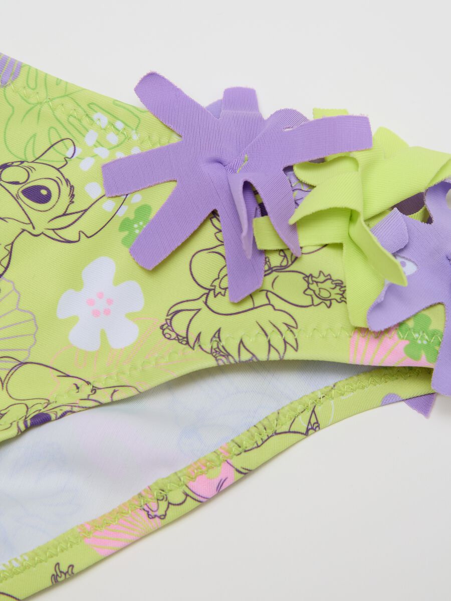 Slip da mare da bambina in tessuto elasticizzato multicolor_2