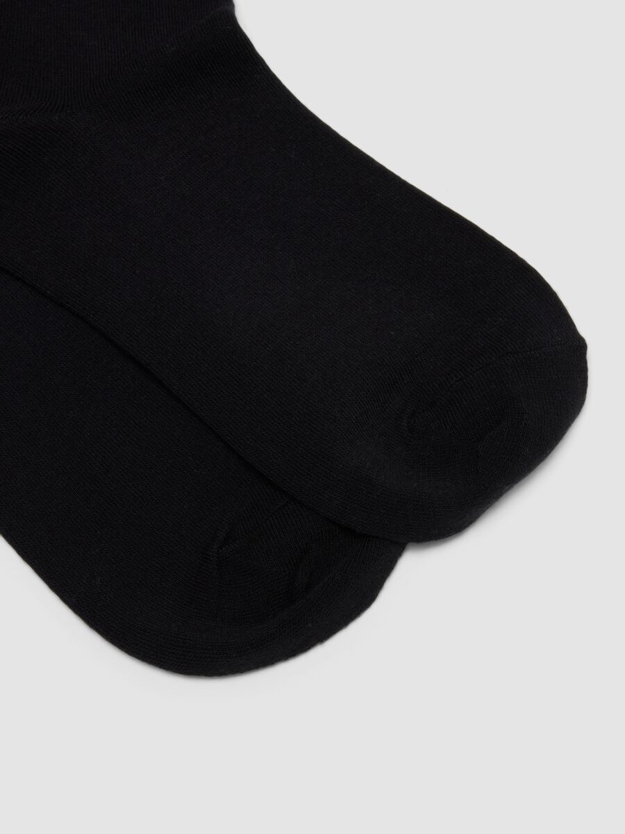 3-pack of black organic cotton socks_2