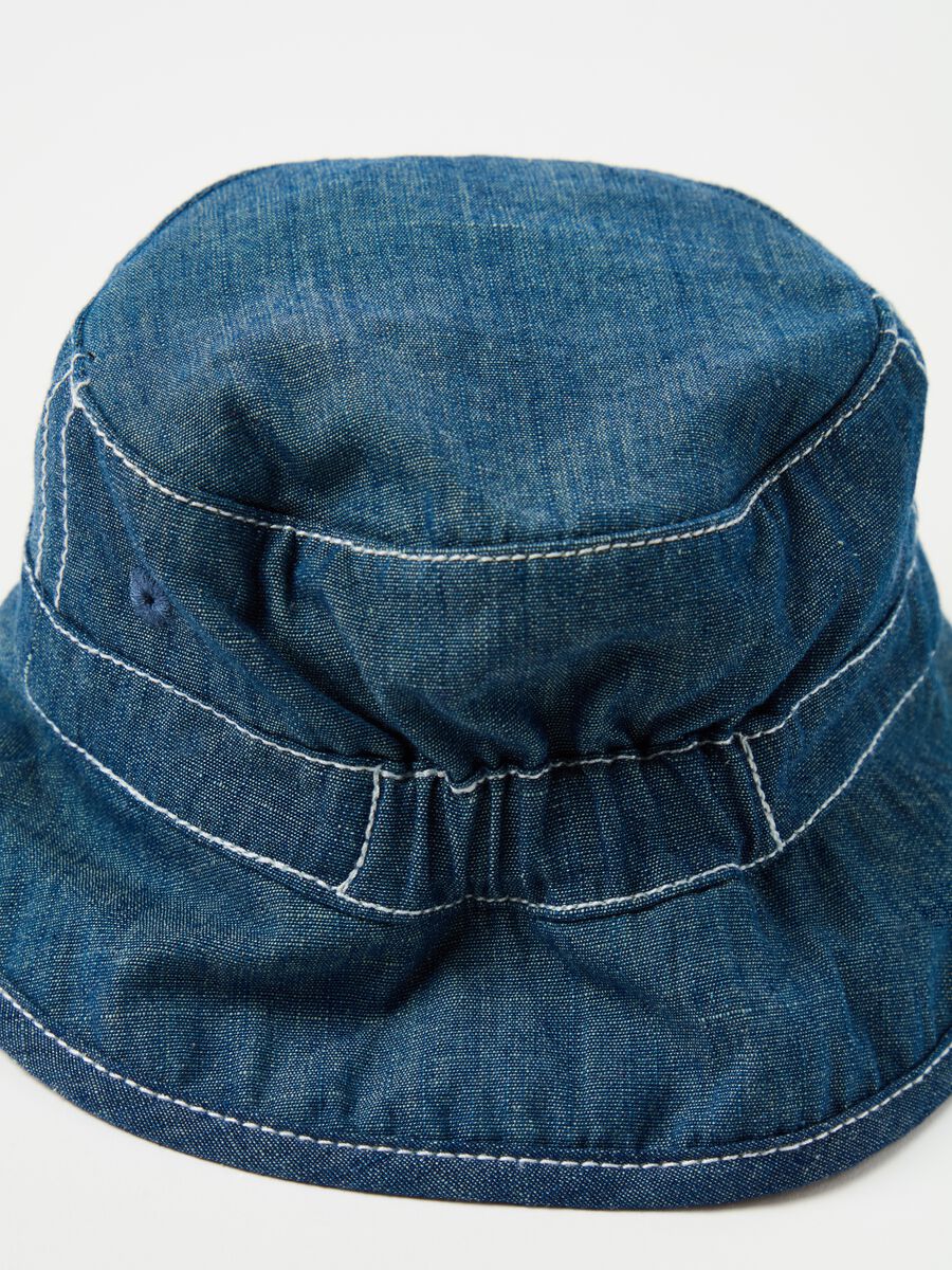 Cappello alla pescatora in denim_2