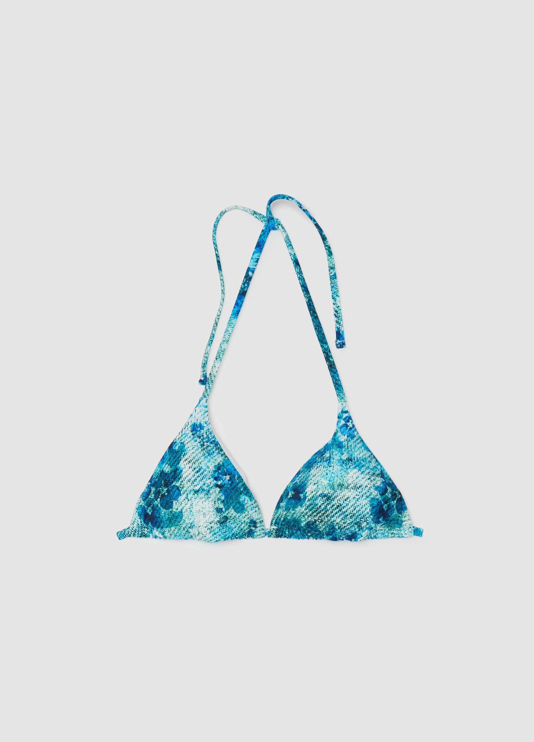 Women's Multicolour Stretch Blend Bikini