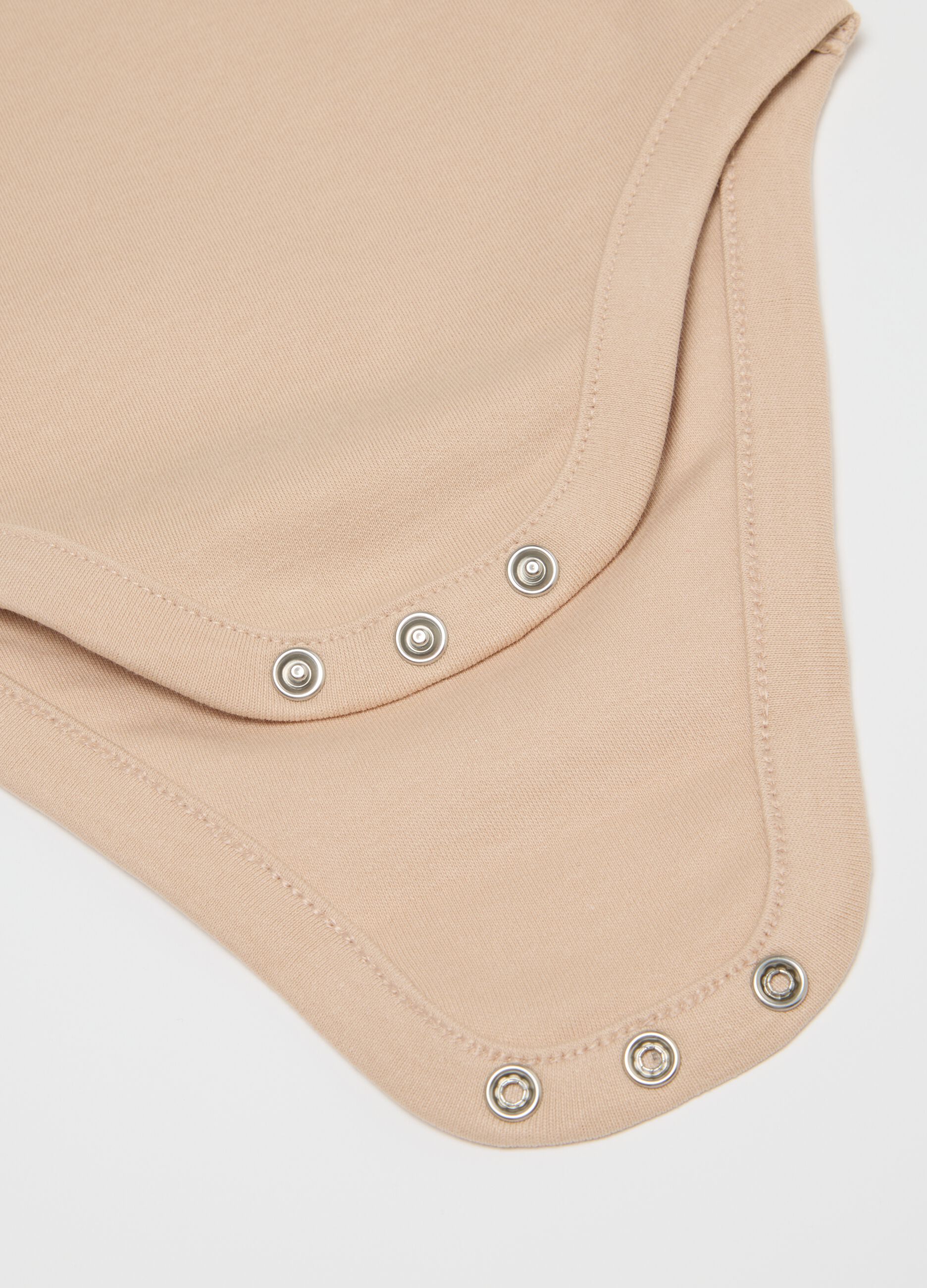 Kids' Tripack Bodysuits in Pure Organic Multicolor Cotton