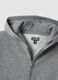 Grey marl sweatshirt in pure organic cotton with crew neck_2