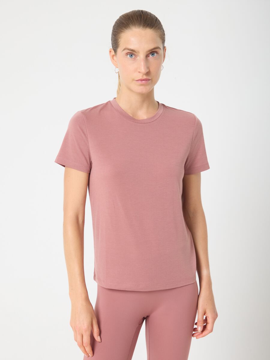 ALTAVIA STUDIO Sports T-shirt in Stretch Fabric_0